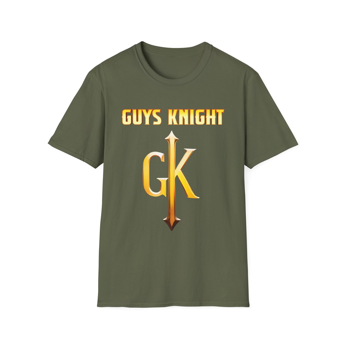 Strength 1000 lb. Club Men's T-Shirt - Guys Knight Podcast Design