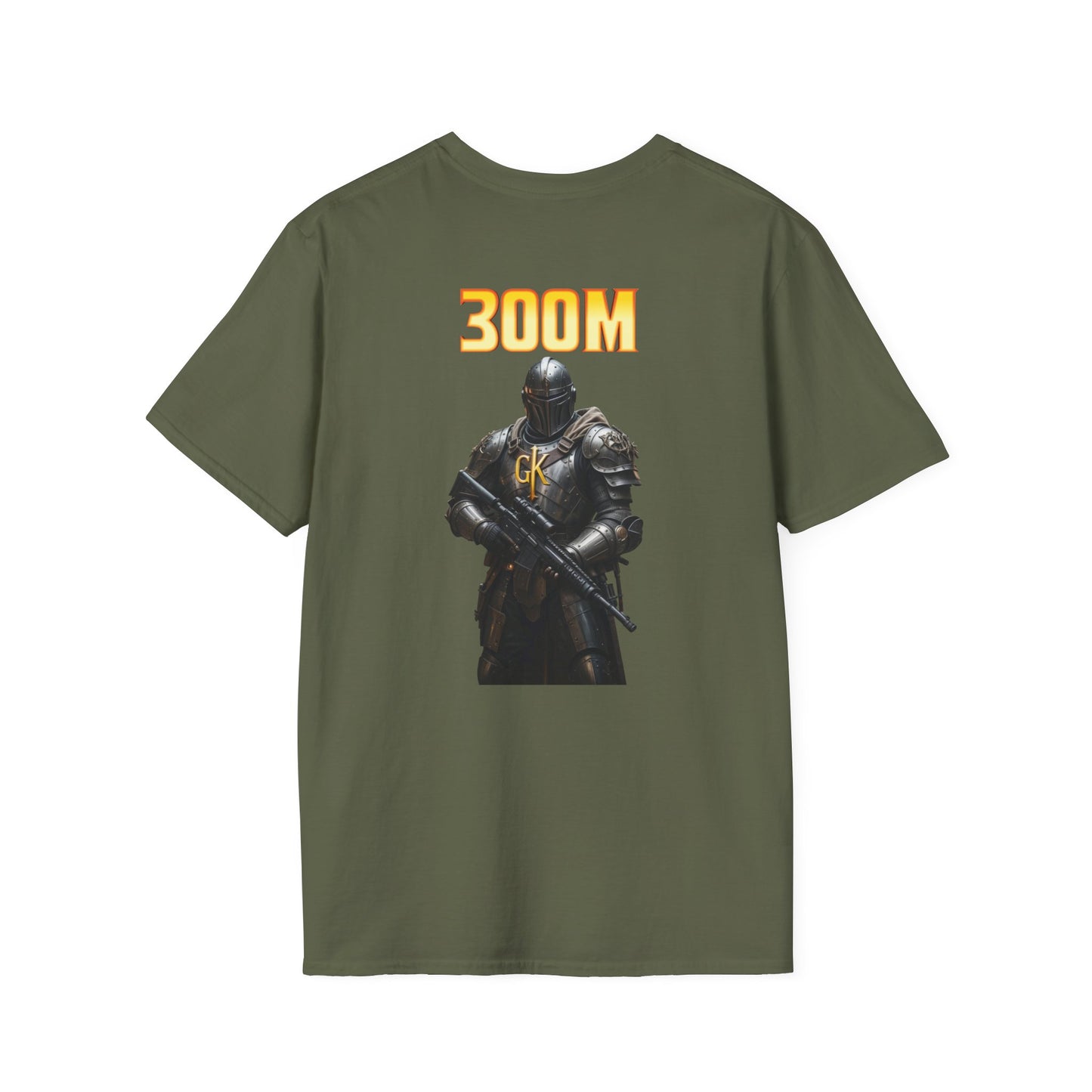 Men's Shooting T-Shirt - Accurate at 300 Meters - Great for Bachelor Parties and Guys Night Out Events