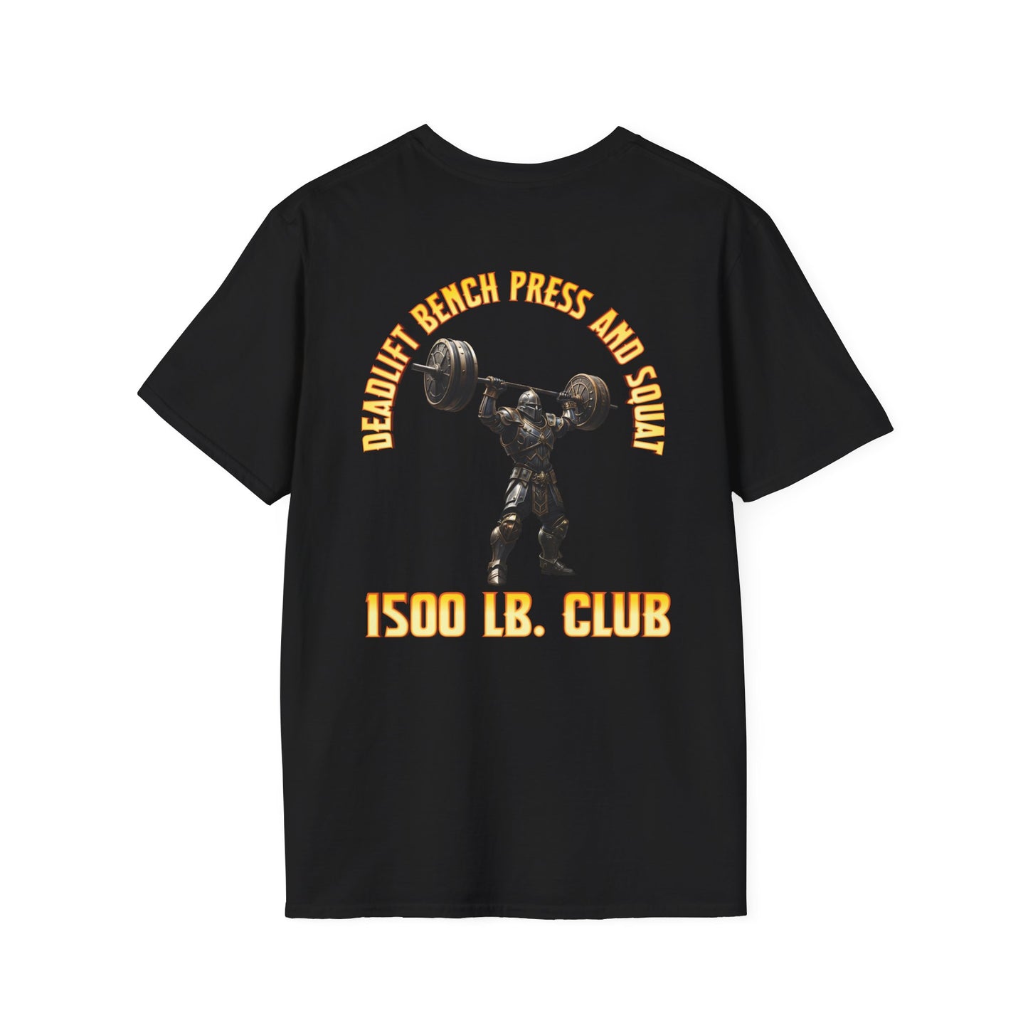 Strength 1500 LB Club Men's T-Shirt - Guys Knight Podcast Design