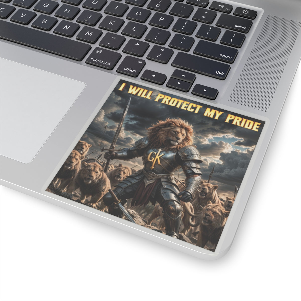 Inspirational Lion Kiss-Cut Stickers, Motivational Decals for Lions Fans, Vision Board Stickers, Safari Decor, Gifts for Animal Lovers
