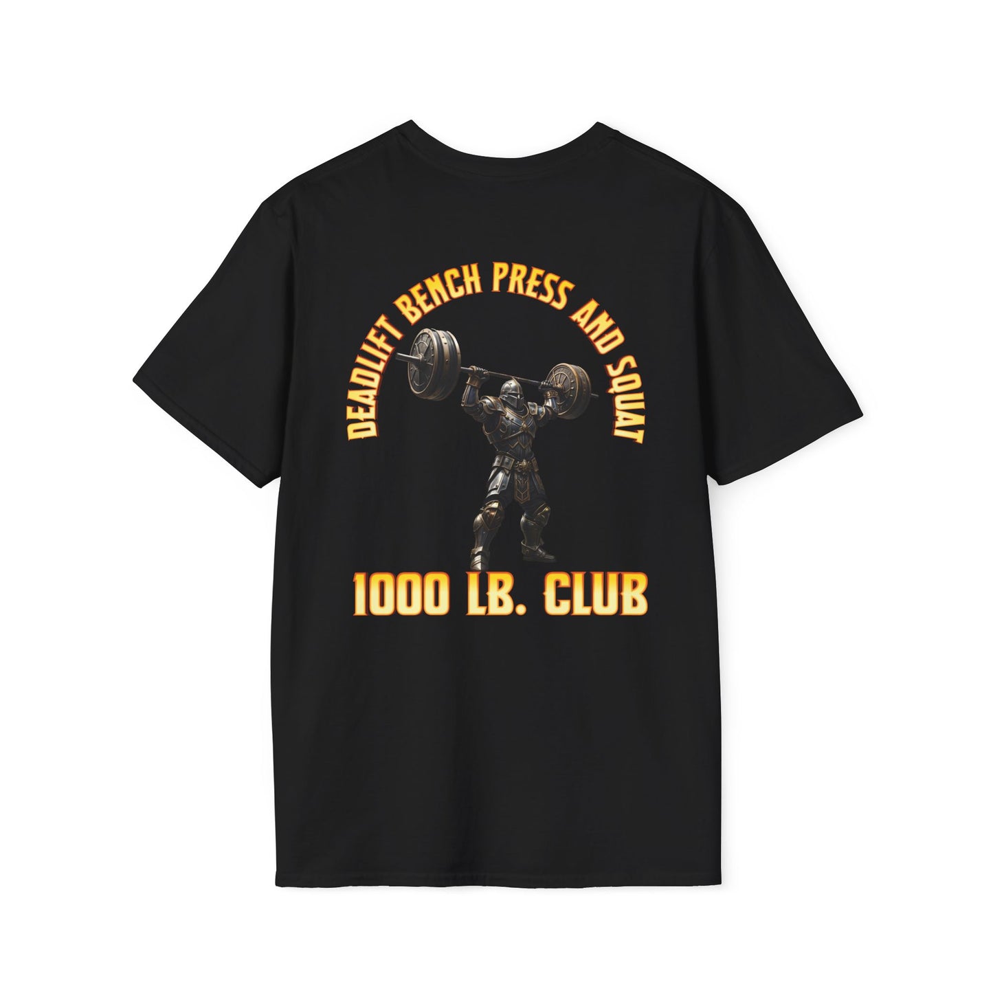 Strength 1000 lb. Club Men's T-Shirt - Guys Knight Podcast Design