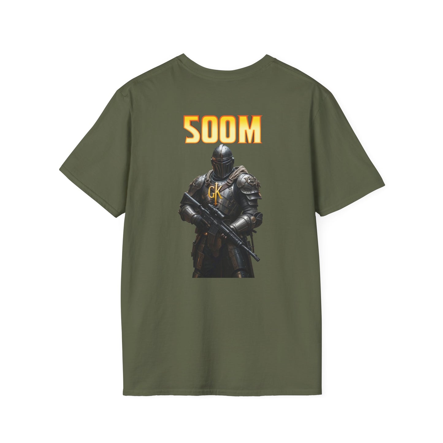 Men's Shooting T-Shirt - Accurate at 500 Meters - Great for Bachelor Parties and Guys Night Out Events