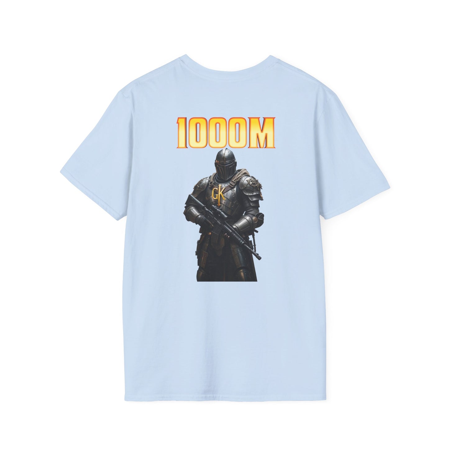 Long Range Shooter T-Shirt 1000 Meters - Guys Knight Shooting Accuracy