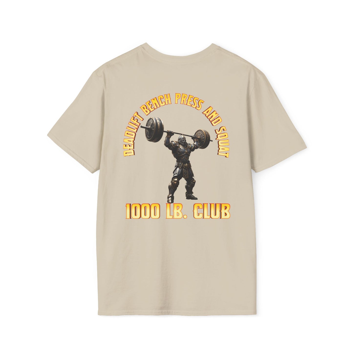 Strength 1000 lb. Club Men's T-Shirt - Guys Knight Podcast Design