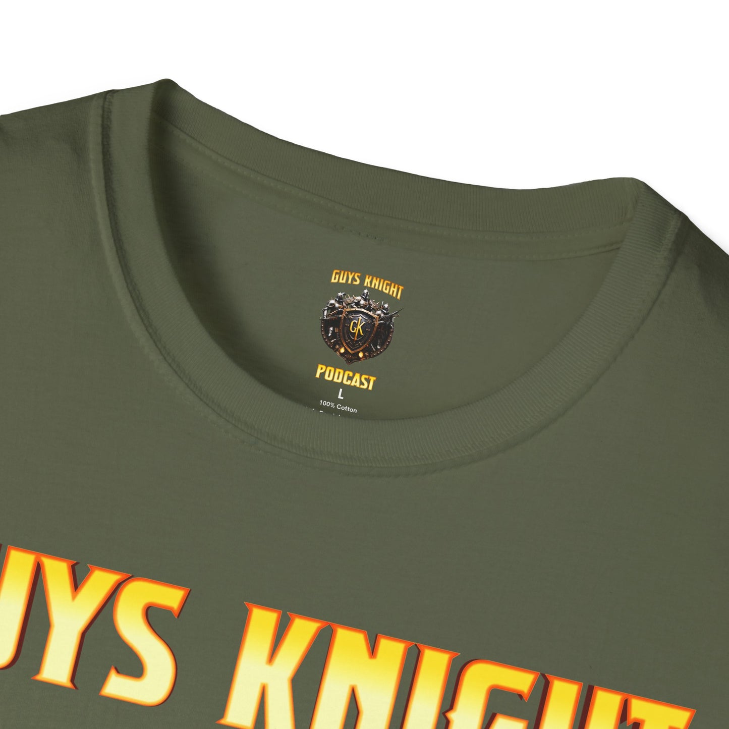 Strength 1500 LB Club Men's T-Shirt - Guys Knight Podcast Design