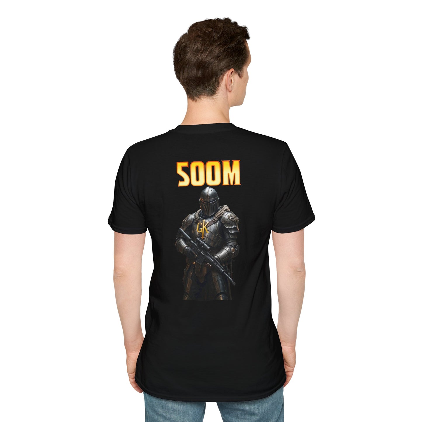 Men's Shooting T-Shirt - Accurate at 500 Meters - Great for Bachelor Parties and Guys Night Out Events
