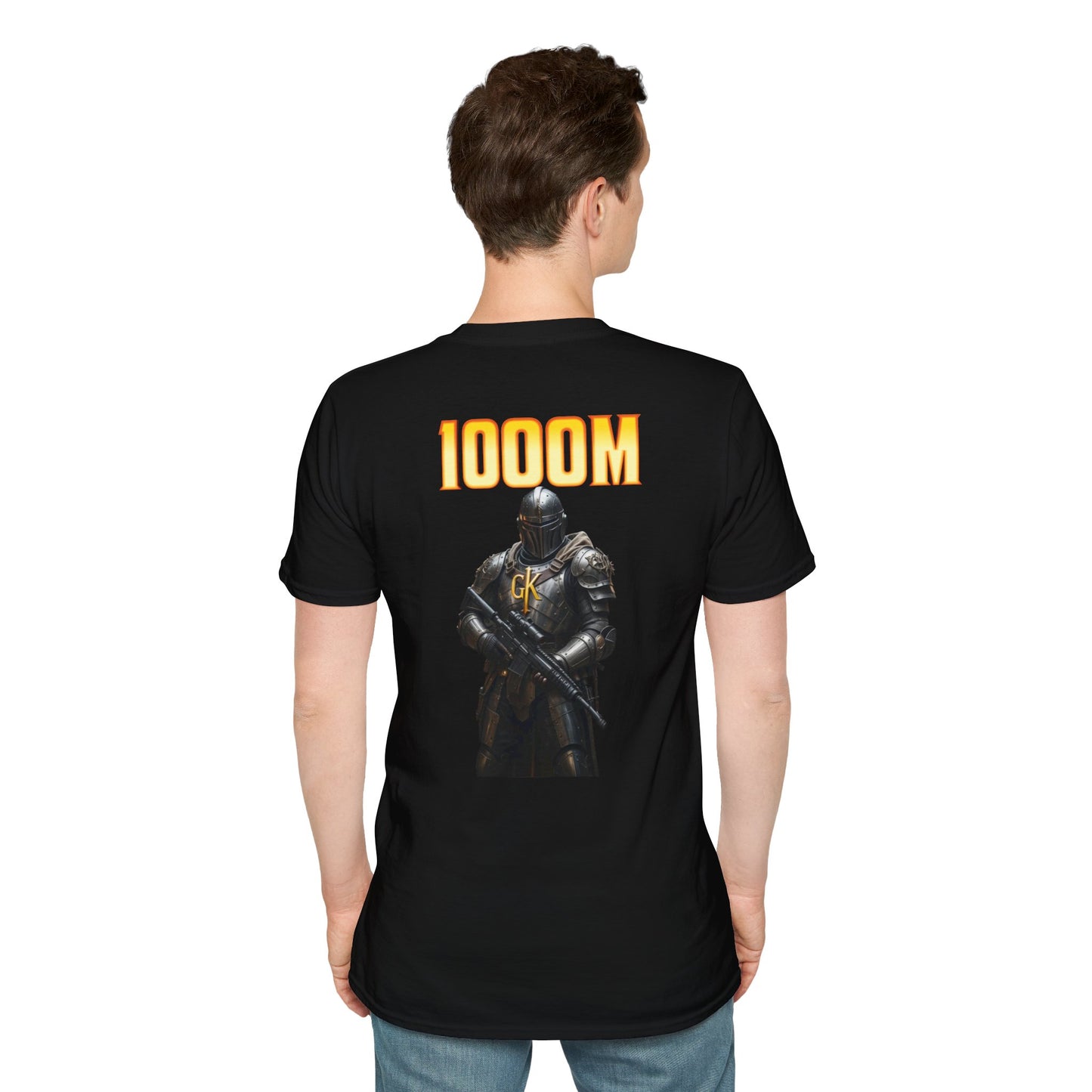 Long Range Shooter T-Shirt 1000 Meters - Guys Knight Shooting Accuracy