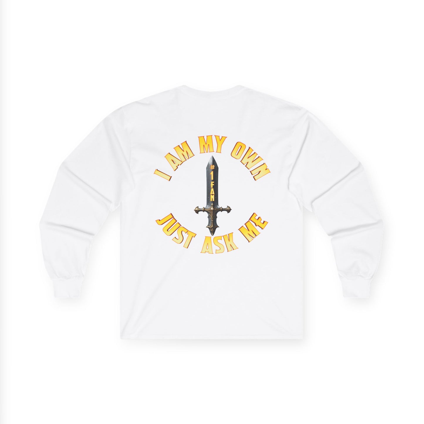 Knight-Themed Unisex Long Sleeve Tee, Perfect for Guys Night, Birthday Gift, Casual Wear, Party Shirt, Adventure and Fun Quotes